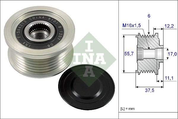 WILMINK GROUP Механизм свободного хода генератора WG1253795